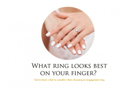 What Engagement ring looks best on your finger? 
